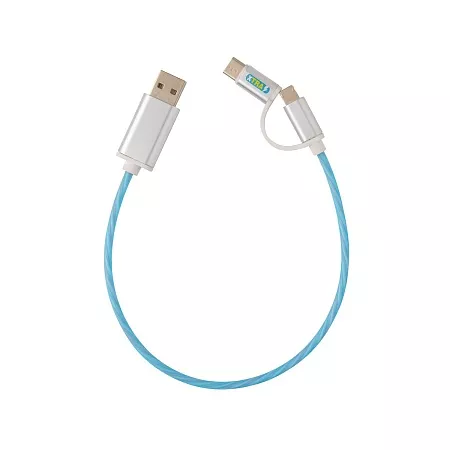 Кабель 3 в 1 со светодиодной подсветкой