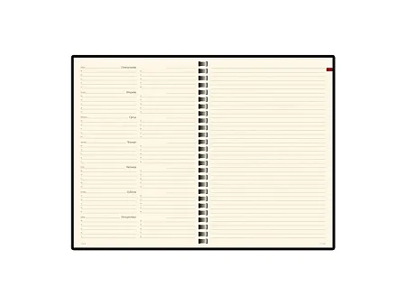 Еженедельник недатированный A5  Concept