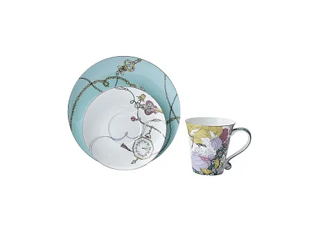 Набор чашка и блюдце TEA SET ALICE