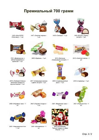 №3 СКАНДИНАВИЯ 700 грамм новогодний подарок классический