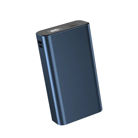 Внешний аккумулятор AMARANTH 10MDQ , 10000 мАч, металл, синий