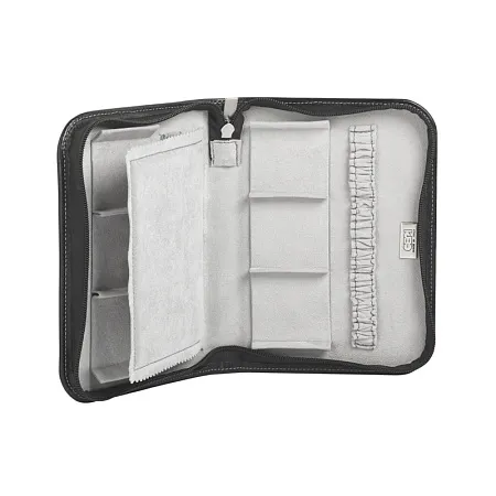 Чехол для хранения часов дорожный, для 6 часов, кожаный