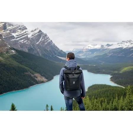 Рюкзак для ноутбука PU Rolltop