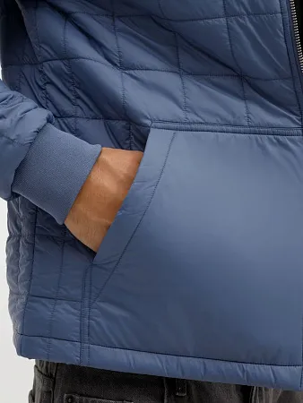 Куртка унисекс Warmbridge, синяя (джинс)