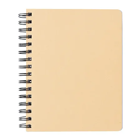 Блокнот на спирали Kraft со стикерами, А5