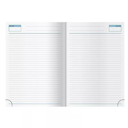 Ежедневник недатированный City Flax 145х205 мм, без календаря, черный