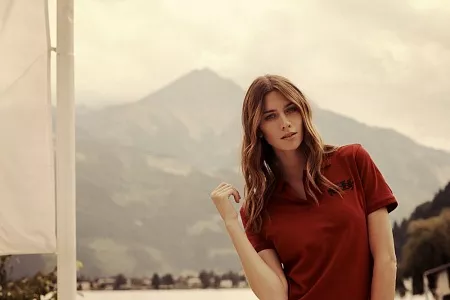 Рубашка поло стретч женская ALBATROSS, черная