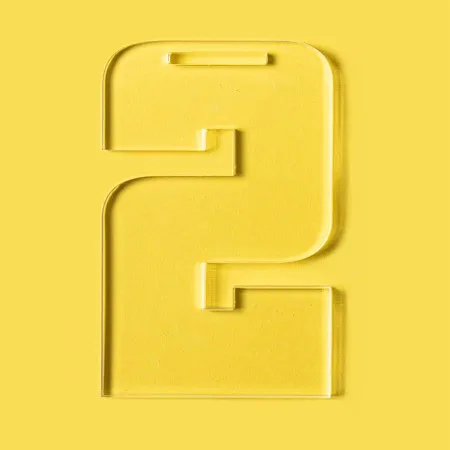 Медаль SECOND PLACE в подарочной упаковке, 65х100х5 мм, акрил