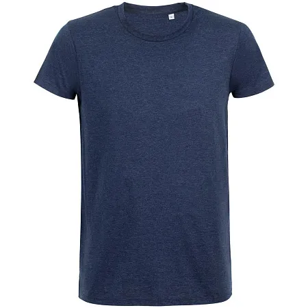 Футболка мужская приталенная REGENT FIT 150, синий меланж
