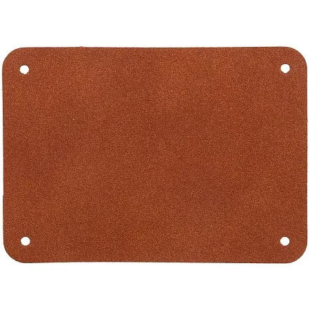 Лейбл Etha Nubuk, М, коричневый