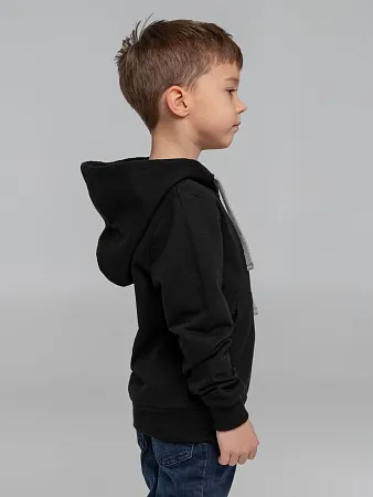 Толстовка с капюшоном детская Kirenga Kids, серый меланж