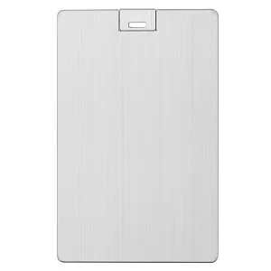 Флешка Platinum Card, 8 Гб, серебристая