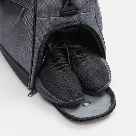 Спортивная сумка Atlantes, серая с черным