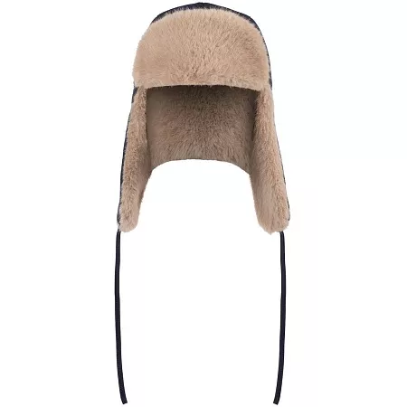 Шапка-ушанка Wasa, темно-синяя