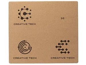 Пробковый коврик для рабочего места с беспроводной зарядкой Querсus с гравировкой