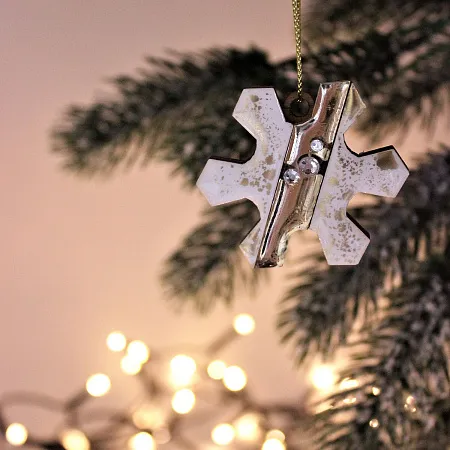 Ёлочная игрушка Снежинка