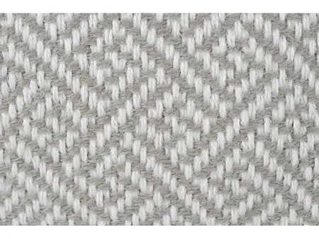 Плед акриловый с белой бахромой Tassel