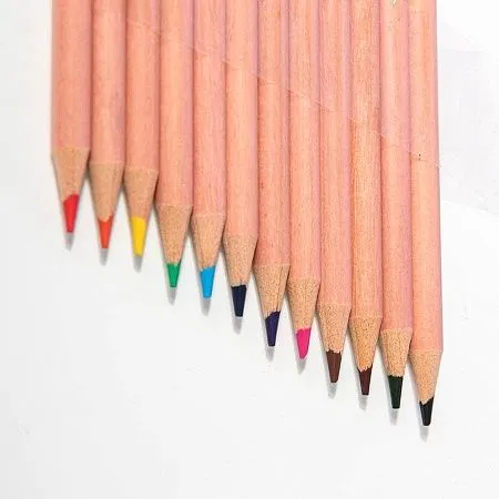 Набор цветных карандашей мини FLORA ,12 цветов