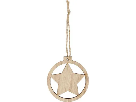 Деревянная подвеска Natall в форме звезды