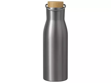 Вакуумная термобутылка с бамбуковой крышкой Klas, 500 мл