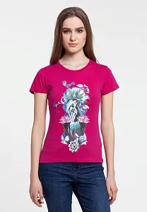 Футболка женская Beauty Sleep, ярко-синяя (royal)