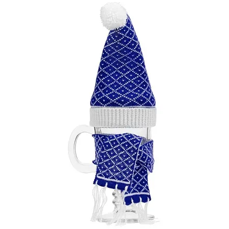 Вязаный шарфик Dress Cup ver.2, красный