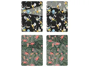 Картхолдер на 3 карты типа бейджа с возможностью полноцветной УФ-печати, софт-тач