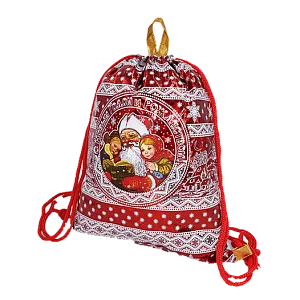 РЮКЗАК ДЕДУШКИНЫ СКАЗКИ красный (текстиль) до 1,6 кг (10)