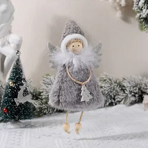 Новогоднее украшение  рождественские ангелы Тамарис, розовый