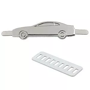 Шильд металлический - машина