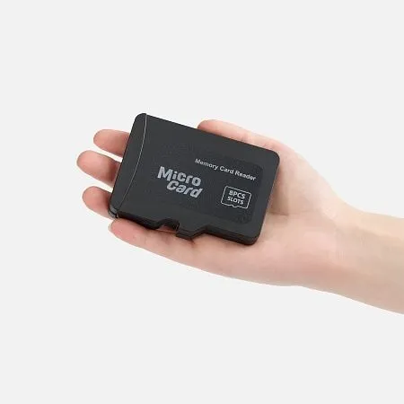 Футляр для карт памяти и SIM Multitask, черный