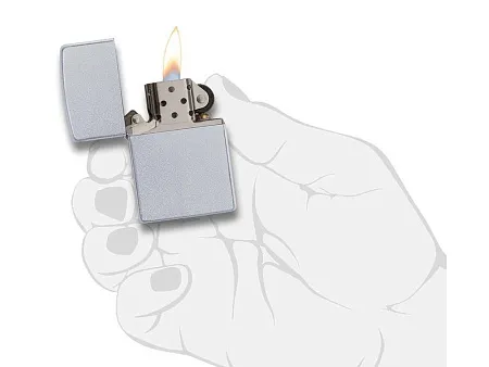 Зажигалка ZIPPO Classic с покрытием Satin Chrome™