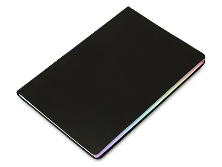 Блокнот А5 в гибкой обложке Fellini с голографическим срезом