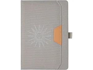 Блокнот А5 из RPET Harvey с термотрансфером