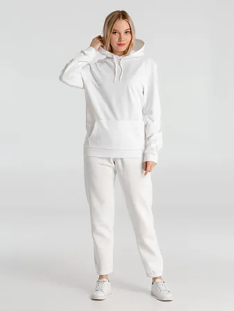 Толстовка с капюшоном унисекс Hoodie, белая