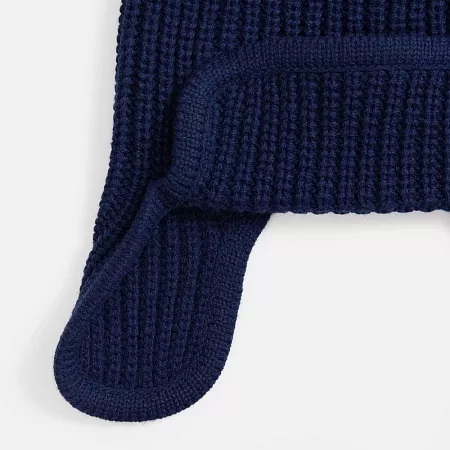 Шапка-ушанка Catch Match, темно-синяя