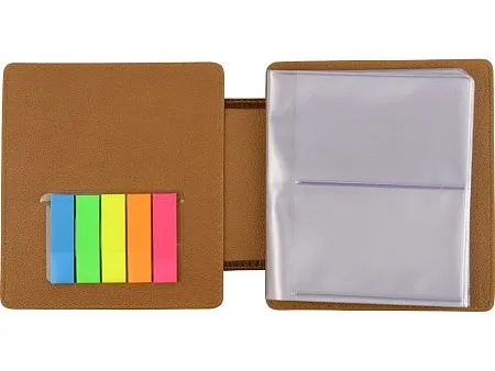 Визитница Alessandro Venanzi, коричневая