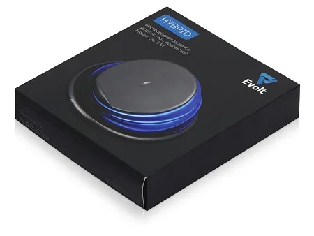 Беспроводное зарядное устройство Hybrid с ночником 