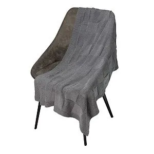 Плед Cella вязаный, 160*90 см, бежевый (без подарочной коробки)