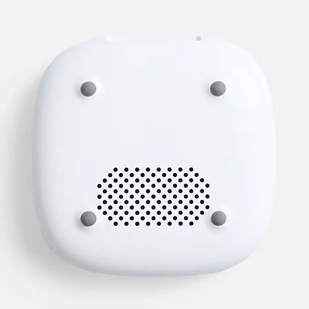 Bluetooth колонка с беспроводной зарядкой и подсветкой Terrafonic, серая