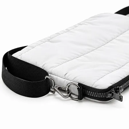 Сумка для ноутбука Superbag Bubble, стёганая, на молнии, с регулируемой лямкой