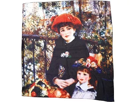 Набор Ренуар. Терраса: платок, складной зонт