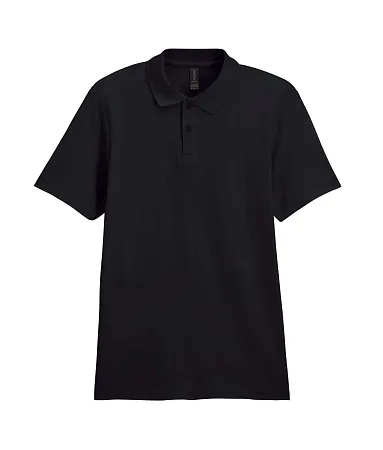 Футболка поло SOFTSTYLE ADULT DOUBLE PIQUE, БЕЛЫЙ S