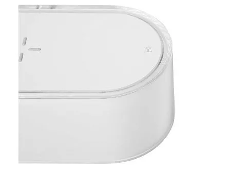 Ночник с беспроводной зарядкой и RGB подсветкой Miracle, 15 Вт