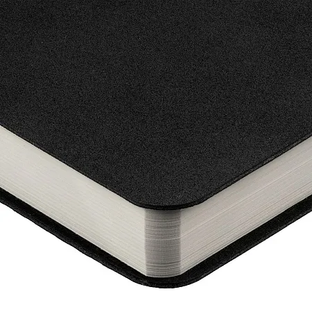 Ежедневник Nubuk, недатировнный, черный