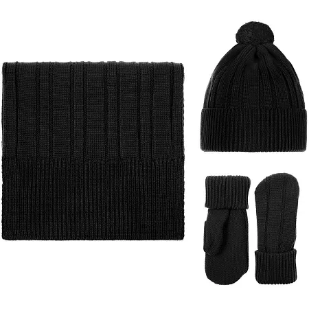 Набор Knit Beat, серый (графит)