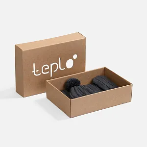 Набор Knit Beat, серый (графит)