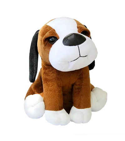 МЯГКАЯ ИГРУШКА ПЕС ДРУЖОК 500г (264), коричневый