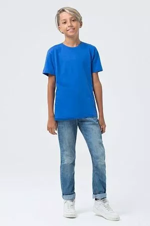 Футболка детская REGENT FIT KIDS, серый меланж