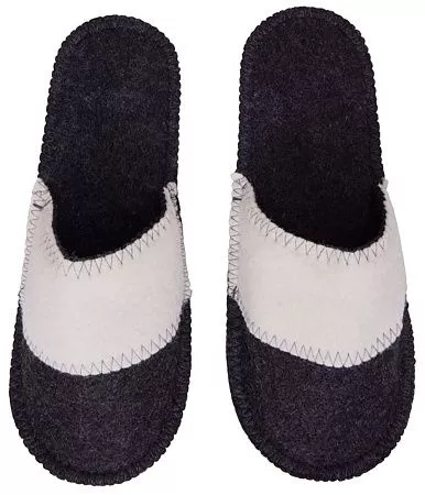 Тапочки двухцветные для бани и сауны Healing